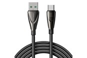 USB - Joyroom Pioneer Series SA31-AC6 USB-A / USB-C Cable 100W 1.2m - Black - 6956116759483