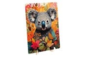 Puslespill - Creative Craft Group Wooden Puzzle Koala - Unique Shapes - 130 pcs. Tre - 400095