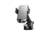 Mobil - Adaptere og ladere - Joyroom JR-ZS241S car mount with inductive charger for dashboard - black - JR-ZS241S