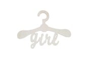 Barnerom - Playwood Multiplex Wooden Children's Clothes Hanger Girl - sl1283