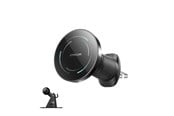 Mobil - Adaptere og ladere - Joyroom JR-ZS502 MagSafe Compatible Car Holder with Wireless Charger for Air Vent/Dashboard - Black - JR-ZS502