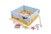 Leketøy - Bigjigs Wooden Magnetic Fishing Game - BJ787