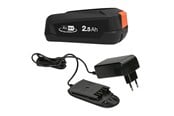Batterier & Ladere - Gardena Starter kit P4A 1 x system battery PBA 18V/45 2.5 Ah + quick charger AL 18V-20 - 14917-20.000.00