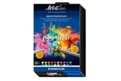 Skrive- & Tegneverktøy - Staedtler Pigment big brush pen 20pcs + one blending pen - 373 SC20