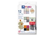Hobbyartikler - Fimo Set Mod. clay ef.boho CP Promo - 8013C12-5P
