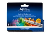 Skrive- & Tegneverktøy - Staedtler Multi Ink blending pen colour-neutral 2/BK - 893 BP BK2