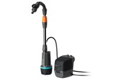 Trykk- og Dykkpumpe - Gardena Battery Rainwater Tank Pump 2600 Comf 18V P4A Set - 14604-20.000.00