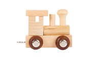 Treleker - Small Foot - Wooden Letter Train Locomotive - 12 pieces - 7486-display12
