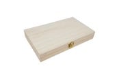 Barnerom - Playwood Box Rectangle with Lid Paulownia Wood - sl062A
