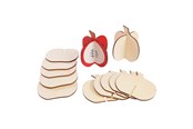 Kreative leker - Colorations - Build Your Own 3D Wooden Pumpkin 6pcs. - EZBPMPKN