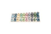 Babyleker - Playwood Learn to Count and Shape Board 76 pcs. - RS784C
