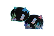 Kreative leker - Duckiez Chalkboard with Chalk - Underwater World - 6386