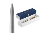 Skrive- & Tegneverktøy - Waterman Impression Stainless Steel G.T. Ballpen M Blue ink - 2225495