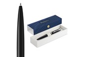 Skrive- & Tegneverktøy - Waterman Impression Black Lacquer P.T. Ballpen M Blue ink - 2225498