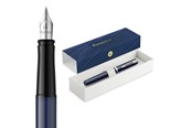 Skrive- & Tegneverktøy - Waterman Impression Blue Lacquer P.T. Fountain pen F Blue ink - 2225502