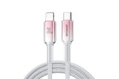 USB - Joyroom S-A42 Crystal-Clear Series 30W USB-C - Lightning cable 1.2m - white - S-A42_CL_W