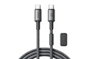 USB - Joyroom S-A50 Unlimited Series 60W USB-C - USB-C Cable with Magnetic Organizer 1.2m - Gray - S-A50_CC