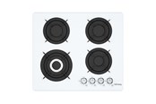 Kjøkkentilbehør - IsEasy MGBG‑604B Glass Gas Hob - MGBG-604B/