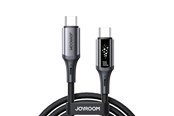 USB - Joyroom S-A60 StarTalk 100W USB-C - USB-C Cable 1.2m - Black - S-A60 C-C 100W 1.2m black