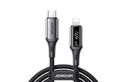 USB - Joyroom S-A60 StarTalk 30W USB-C- Lightning cable 1.2m - black - S-A60 C-L 30W 1.2m black