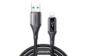 USB - Joyroom S-A60 StarTalk 3A USB-A - Lightning cable 1.2 m - black - S-A60 A-L 3A 1.2m black
