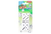 Brettspill & Puslespill - Toi-Toys Lucky Games Dice on Card 10 pcs. - 51404A