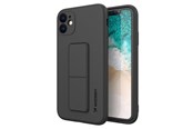 Mobil - Deksel og etui - Wozinsky Kickstand Case Silicone Case with Stand Case for Samsung Galaxy A72 4G Black - 9145576226551