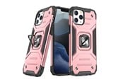 Mobil - Deksel og etui - Wozinsky Ring Armor Armored Hybrid Case Cover + Magnetic Holder for iPhone 13 Pro Max Pink - 9111201944701