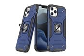 Mobil - Deksel og etui - Wozinsky Ring Armor Armored Hybrid Case Cover + Magnetic Holder iPhone 13 Mini Blue - 9111201944848
