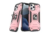 Mobil - Deksel og etui - Wozinsky Ring Armor Armored Hybrid Case Cover + Magnetic Holder for iPhone 13 Pro Pink - 9111201944657