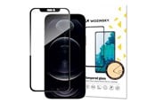Mobil - Beskyttelsesglass - Wozinsky Super Durable Full Glue Tempered Glass Full Screen Protector With Frame Case Friendly iPhone 14 Plus / 13 Pro Max Black - 9111201942967