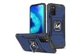 Mobil - Deksel og etui - Wozinsky Ring Armor Armored Hybrid Case Cover + Magnetic Holder Samsung Galaxy A03s Blue - 9145576243244