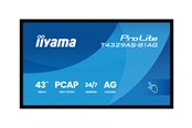 Digital skilting & Hotell TV - iiyama ProLite T4329AS-B1AG 43" Class (42.5" viewable) LED-backlit LCD display - 4K - for digital signage - T4329AS-B1AG
