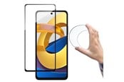 Mobil - Beskyttelsesglass - Wozinsky Full Cover Flexi Nano Glass Film Tempered Glass With Frame Xiaomi Redmi Note 11T 5G / Redmi Note 11S 5G / Poco M4 Pro 5G Transparent - 9145576240366