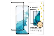 Mobil - Beskyttelsesglass - Wozinsky Super Durable Full Glue Tempered Glass Full Screen Protector With Frame Case Friendly Samsung Galaxy A53 5G Black - 9145576238684