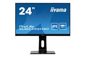 Skjerm - 24" iiyama ProLite XUB2492HSC - 1920x1080 (FHD) - 75Hz - IPS - XUB2492HSC-B1