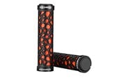 Sykkelutstyr - Rockbros 2017-14AOR bicycle grips - black and orange - Rockbros-2017-14AOR