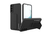 Mobil - Deksel og etui - Wozinsky Kickstand Case Silicone Case with Stand Samsung Galaxy S22+ Case Black - 9145576247631