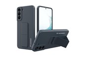 Mobil - Deksel og etui - Wozinsky Kickstand Case Silicone Case with Stand Samsung Galaxy S22+ Case Navy Blue - 9145576247648