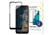 Mobil - Beskyttelsesglass - Wozinsky Full Glue Tempered Glass Nokia C20/C10 Full Screen Protector with Frame Black - 9145576243664