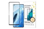 Mobil - Beskyttelsesglass - Wozinsky Super Durable Full Glue Tempered Glass Full Screen Protector Frame Case Friendly Oppo Reno7 Pro 5G Black - 9145576245767