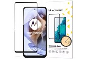 Mobil - Beskyttelsesglass - Wozinsky Full Glue Tempered Glass Moto G51 Full Screen Protector with Frame Black - 9145576245712