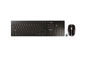 Tastatur - Cherry DW 9100 SLIM - Tastatur & Mussett - Italiensk - Gull - JD-9100IT-2