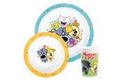 Babyleker - Bambolino Toys Woezel & Pip Dining set 3 pieces. - 671386