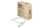 Skjermkabel - Club 3D DisplayPort cable - 1.2 m - CAC-1517