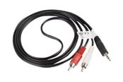 Lydkabel - Lanberg audio cable - 1.5 m - CA-MJRC-10CC-0015-BK