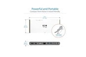 Dokkingstasjon - Tripp Lite Eaton Series USB-C Dock Triple Display - 4K HDMI/DisplayPort VGA USB 3.2 Gen 1 USB-A/USB-C Hub GbE 100W PD Charging International Power Cables - U442-DOCK4-INT
