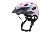 Sykkelutstyr - Wozinsky Children's MTB Bicycle Helmet with Detachable Visor 48-52 cm - Pink - 5907769381102