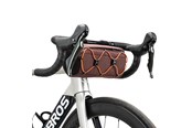 Sykkelutstyr - Rockbros 30110054003 Handlebar Bicycle Bag 2.2L - Brown - 30110054003
