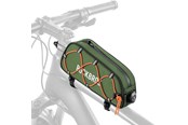 Sykkelutstyr - Rockbros 30120045001 ROAD TO SKY bicycle bag for the top frame tube waterproof 0.7L - green - 30120045001
